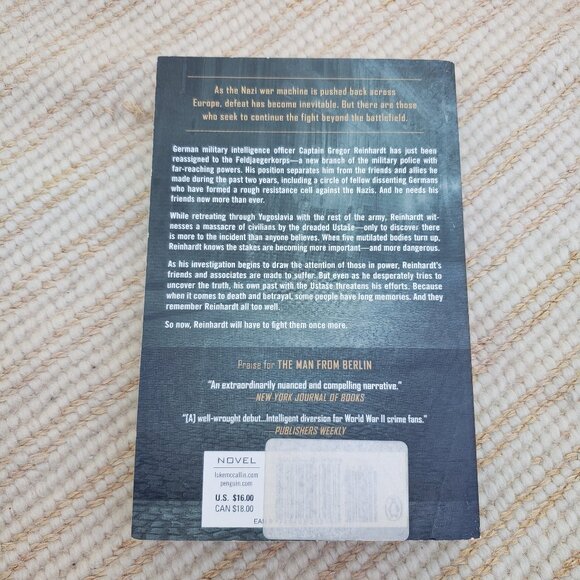 The Pale House by Luke McCallin paperback novel - 2014 - Picture 2 of 3